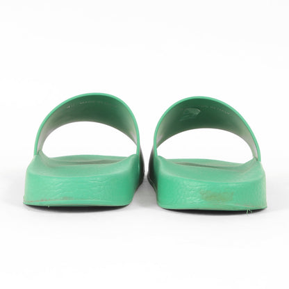 エンボスロゴマーク ラバー スライド サンダル