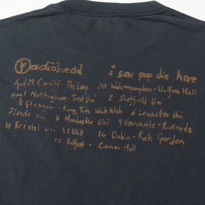 90s RADIOHEAD 両面プリント Tシャツ (POP IS DEAD)