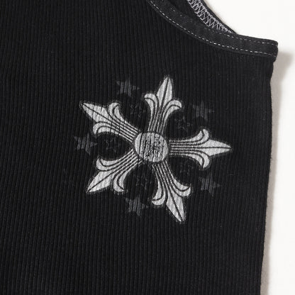 スター ロゴ リブ タンクトップ (STAR S/S Tank Top)