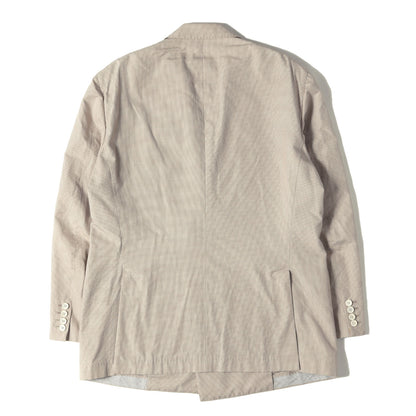 ハウンドトゥース ピークドラペル 2B ダブル テーラードジャケット