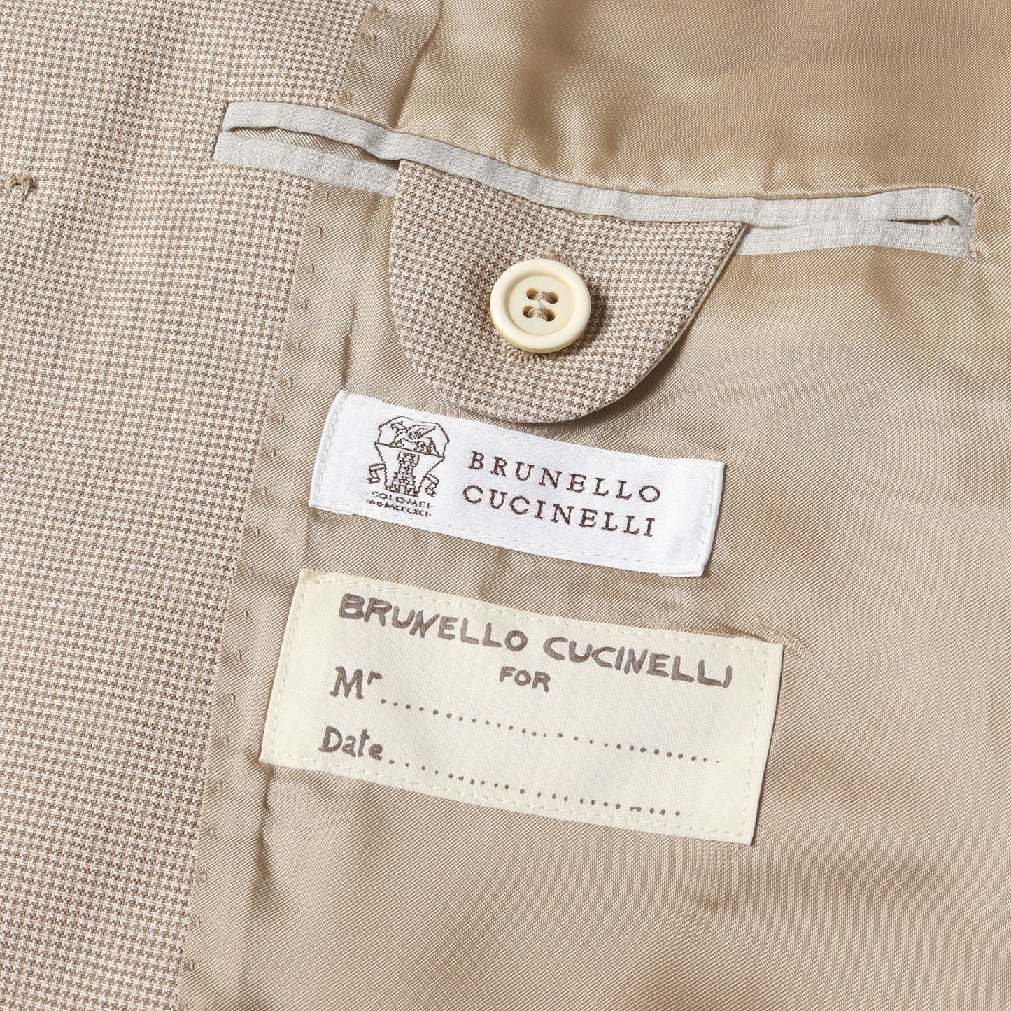 ハウンドトゥース ピークドラペル 2B ダブル テーラードジャケット