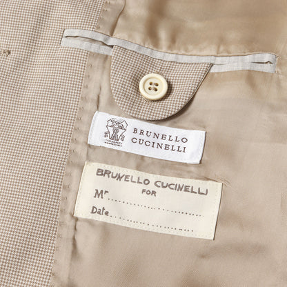 ハウンドトゥース ピークドラペル 2B ダブル テーラードジャケット