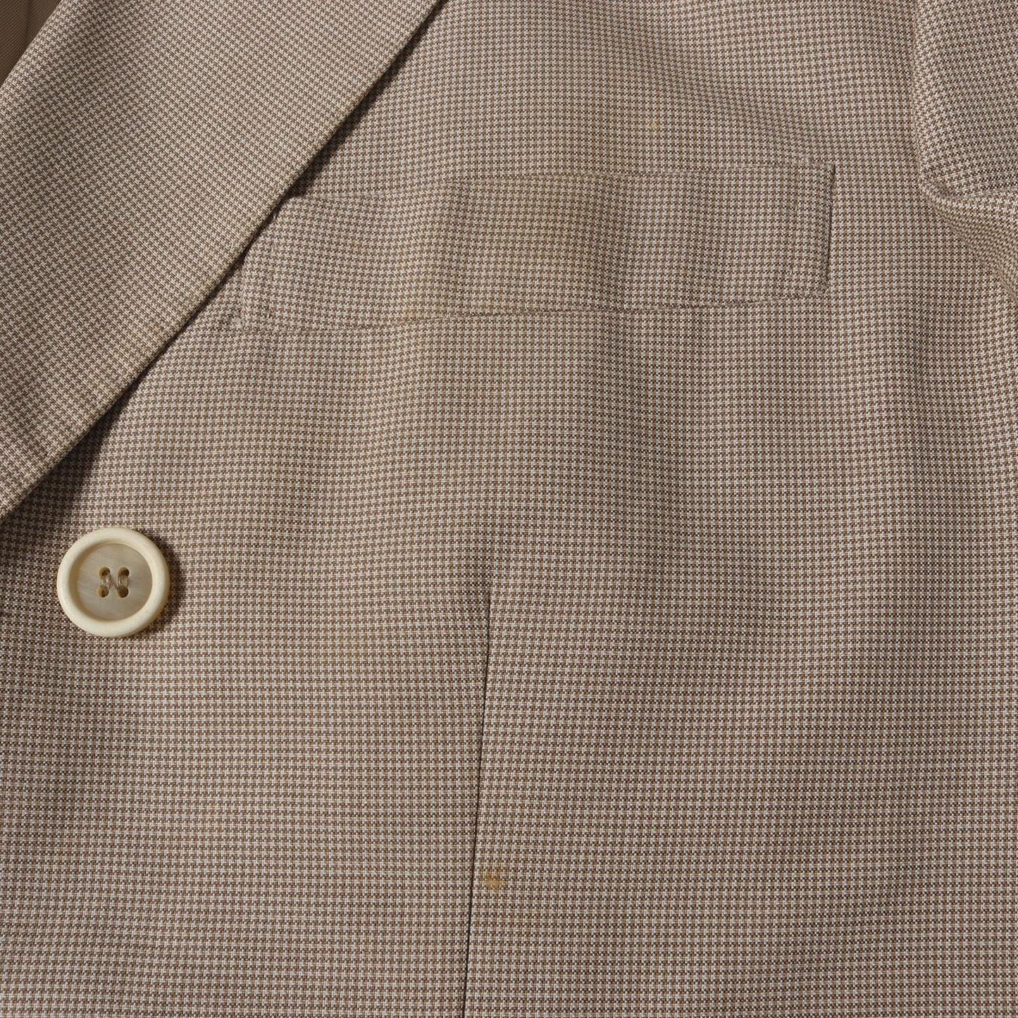 ハウンドトゥース ピークドラペル 2B ダブル テーラードジャケット