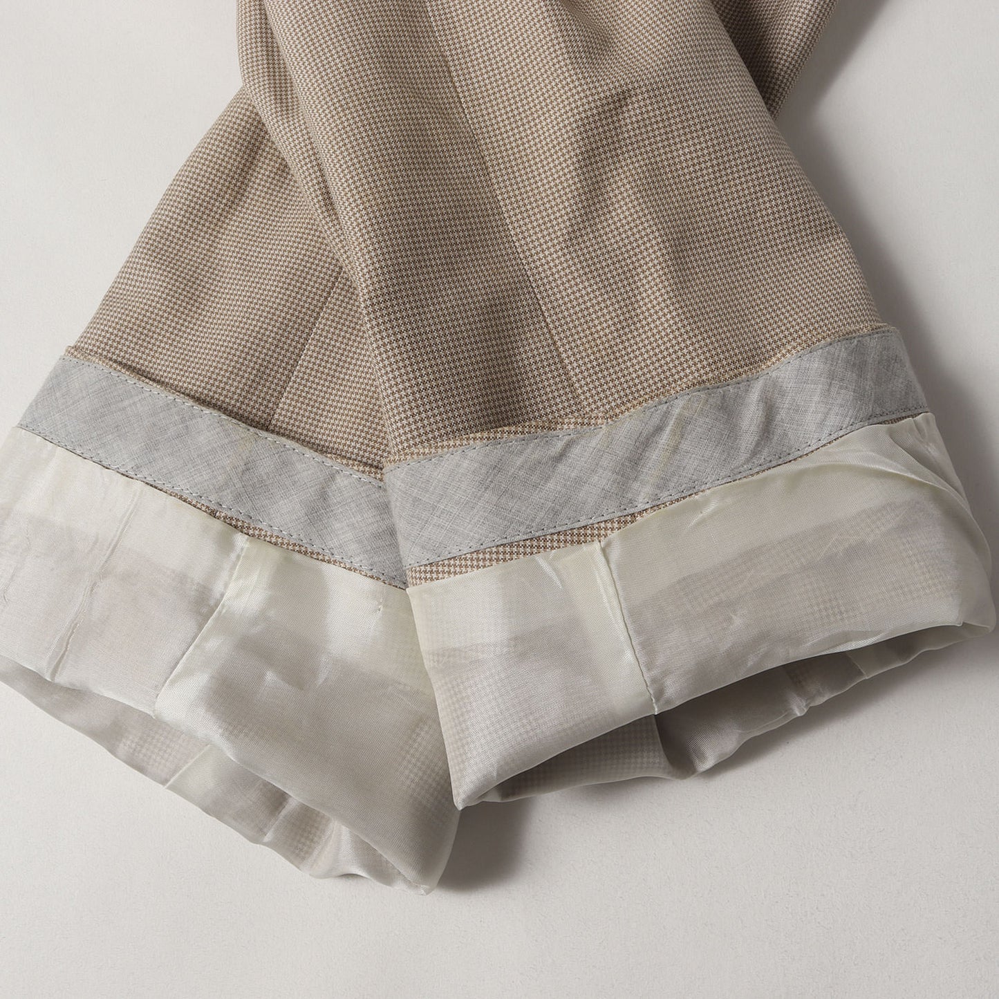 ハウンドトゥース ピークドラペル 2B ダブル テーラードジャケット