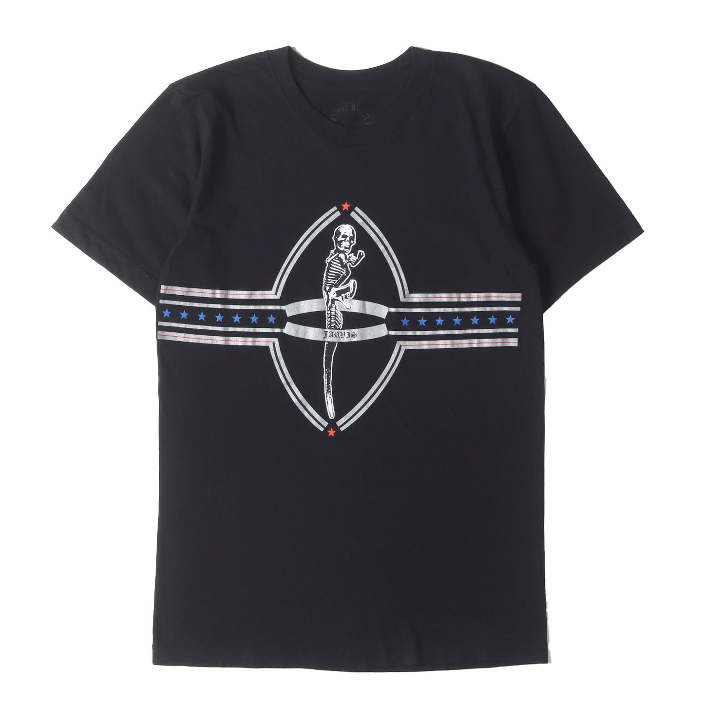 FOTI JAVIS 両面プリント スカル Tシャツ