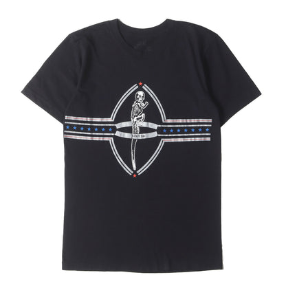 FOTI JAVIS 両面プリント スカル Tシャツ