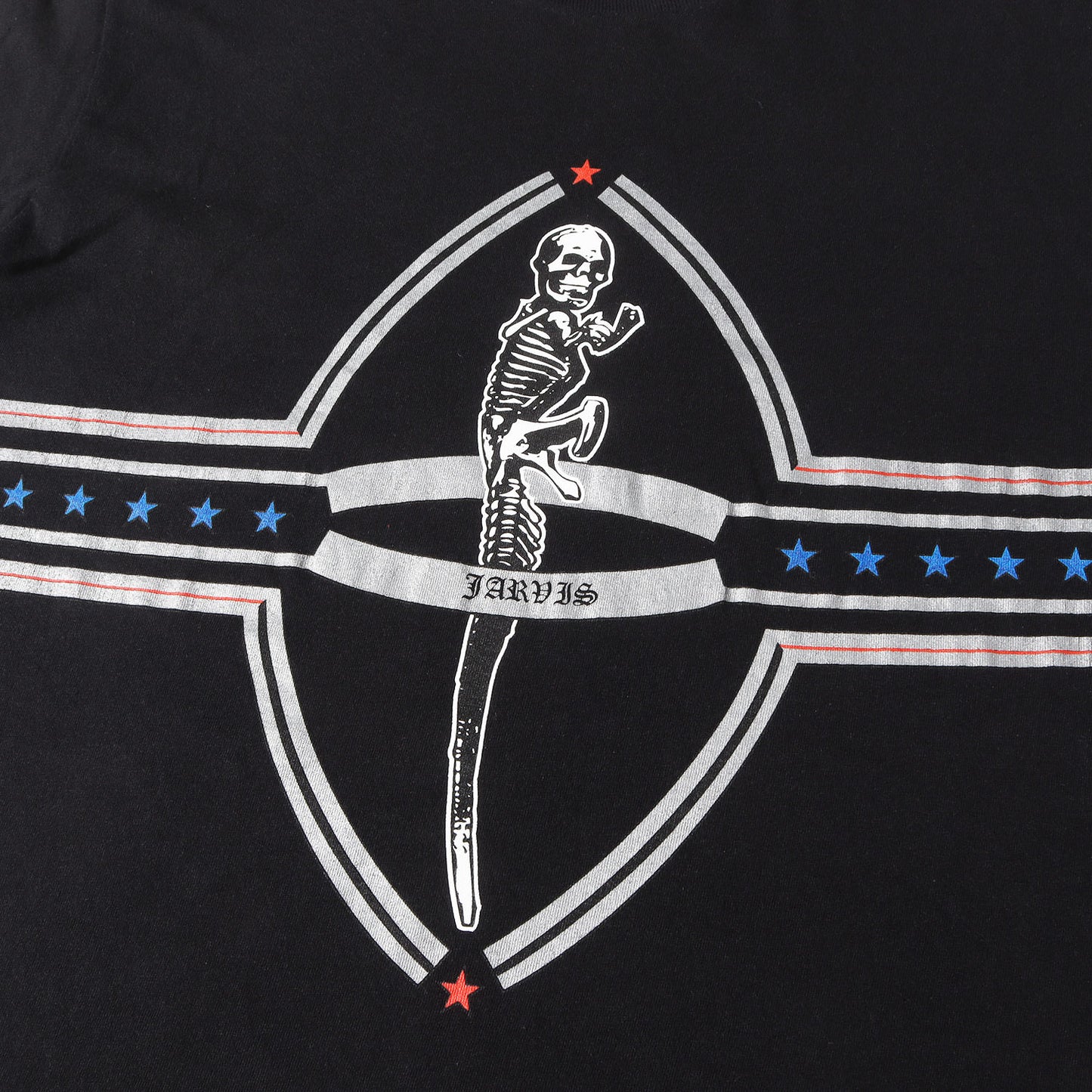 FOTI JAVIS 両面プリント スカル Tシャツ