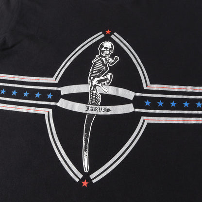 FOTI JAVIS 両面プリント スカル Tシャツ