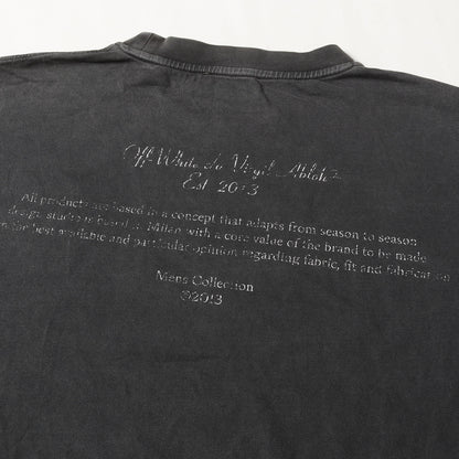 24SS ヴィンテージ加工 絵画グラフィック Tシャツ (MARY SKATE S/S TEE) OMAA120S24JER006