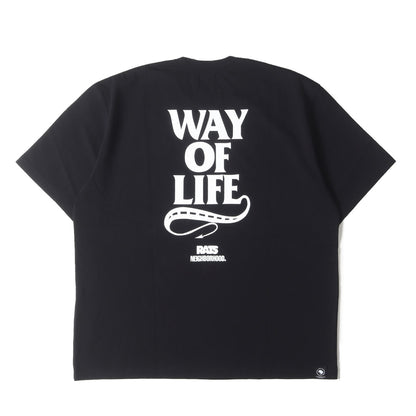 25SS ×RATS 20周年記念 ブランドロゴ プリント Tシャツ (242RTRTN-STM01S)