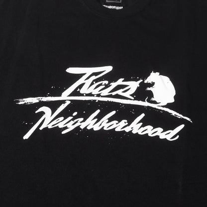 25SS ×RATS 20周年記念 ブランドロゴ プリント Tシャツ (242RTRTN-STM01S)