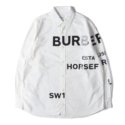 ティッシ期 ホースフェリー プリント OXコットン ボタンシャツ (HORSEFERRY L/S SHIRT) 8023776