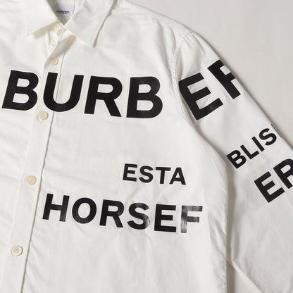 ティッシ期 ホースフェリー プリント OXコットン ボタンシャツ (HORSEFERRY L/S SHIRT) 8023776