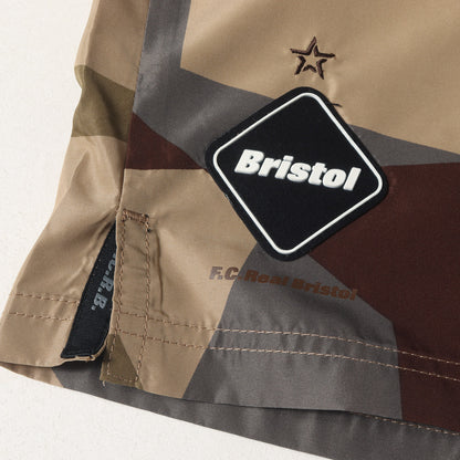 幾何学 迷彩 プラクティス ナイロン ショーツ (CAMOUFLAGE PRACTICE SHORTS)