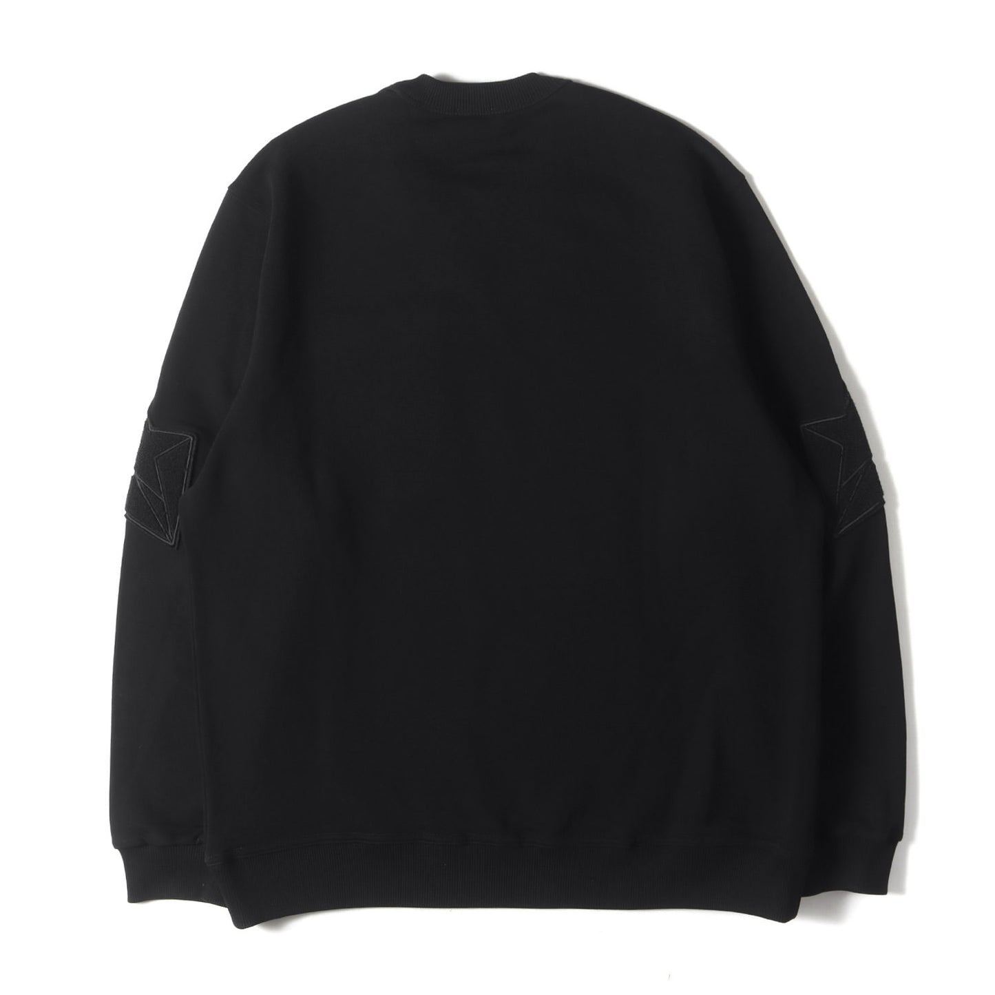 [近年モデル] レイヤードロゴワッペン クルーネック スウェット