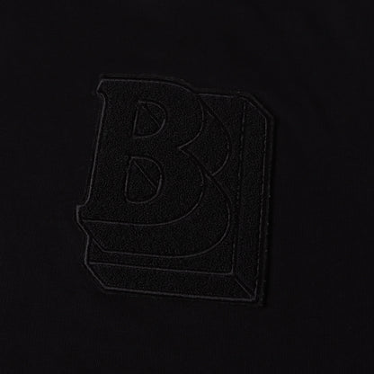 [近年モデル] レイヤードロゴワッペン クルーネック スウェット