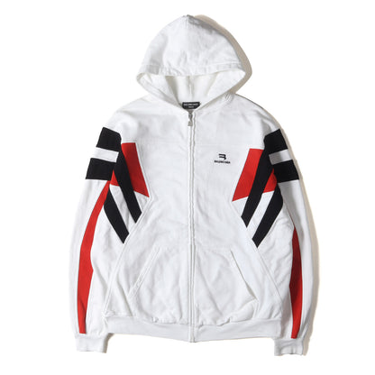 21AW トリコロール フルジップ トラック パーカー (Tracksuit Hoodie) 675330