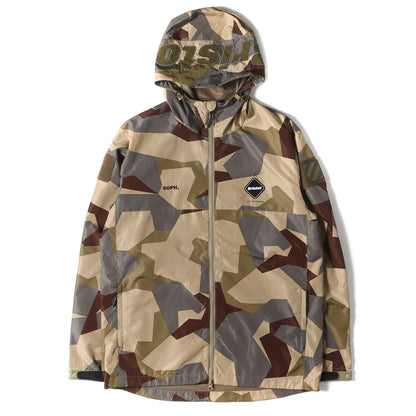 幾何学 迷彩 プラクティス ナイロン パーカー (CAMOUFLAGE PRACTICE JACKET)