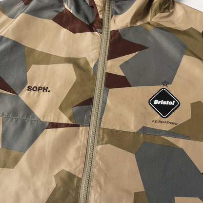 幾何学 迷彩 プラクティス ナイロン パーカー (CAMOUFLAGE PRACTICE JACKET)