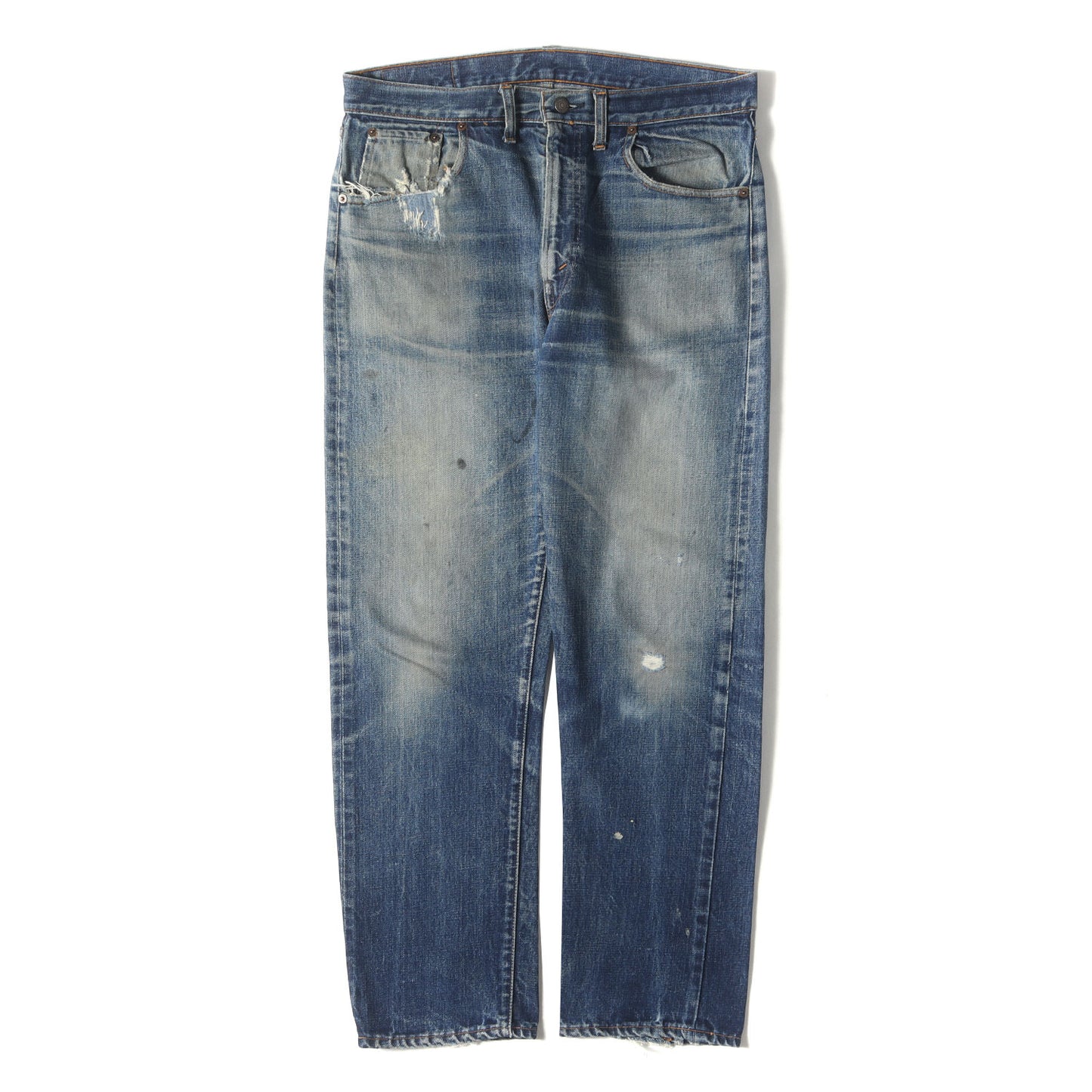 [雰囲気抜群 ビッグサイズ] 60s 505 Big E デニムパンツ / ボタン裏刻印14