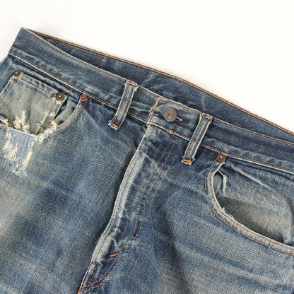 [雰囲気抜群 ビッグサイズ] 60s 505 Big E デニムパンツ / ボタン裏刻印14