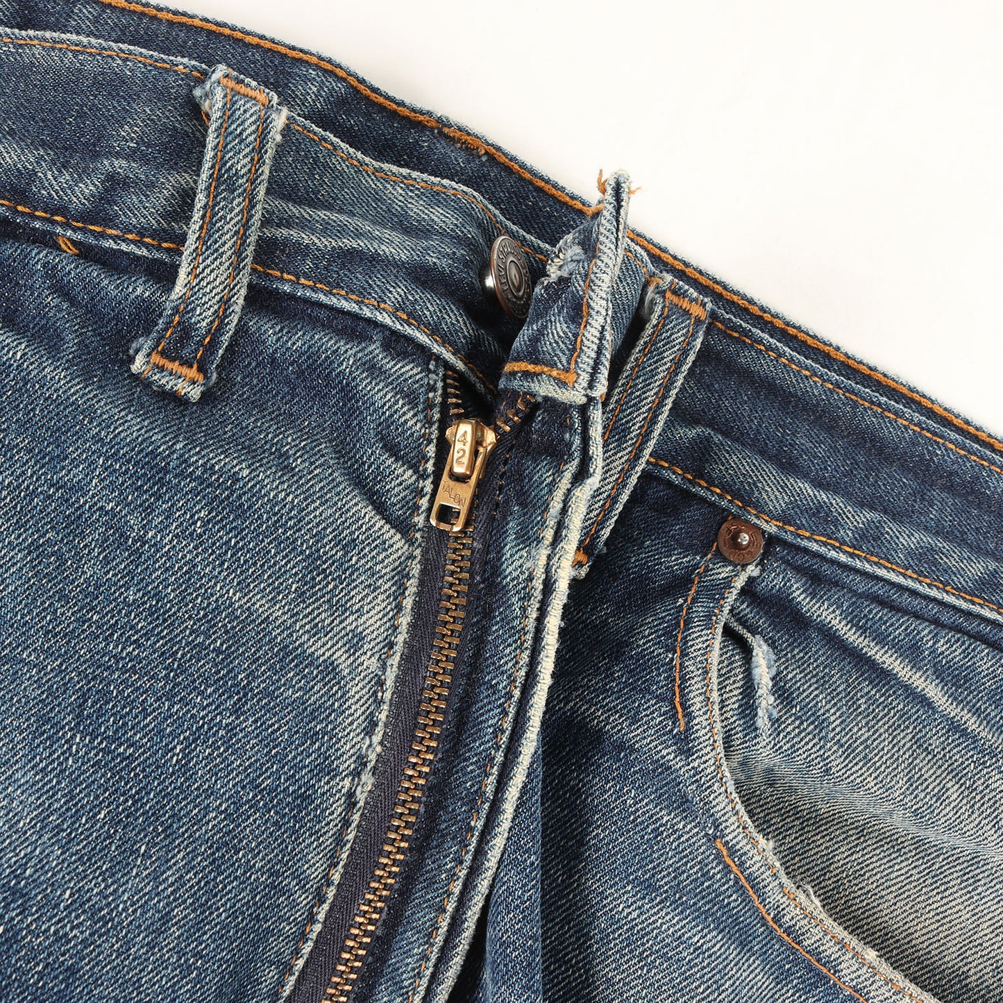 [雰囲気抜群 ビッグサイズ] 60s 505 Big E デニムパンツ / ボタン裏刻印14