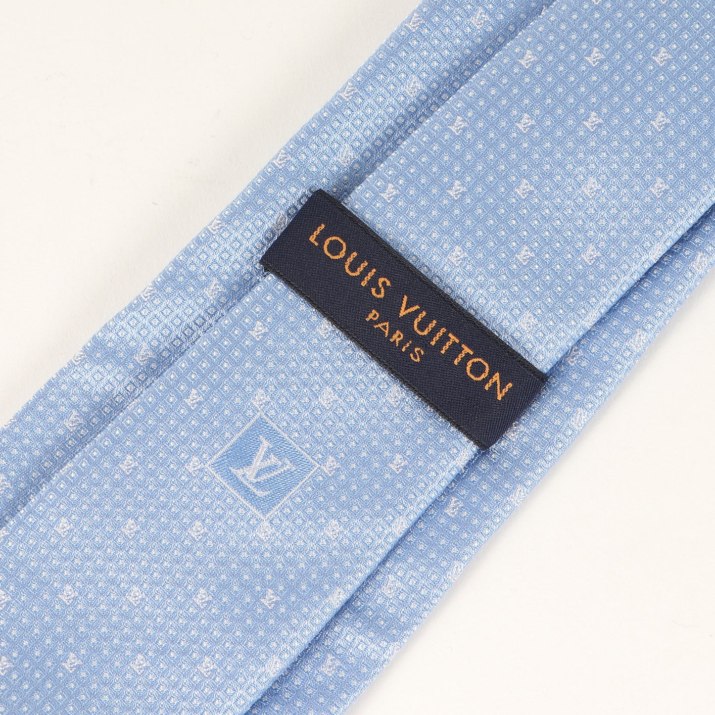 [近年モデル] マイクロ LV モノグラム シルク ネクタイ / イタリア製 クラヴァット M77071