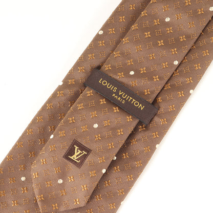 モノグラム ドット シルク ネクタイ / イタリア製 クラヴァット