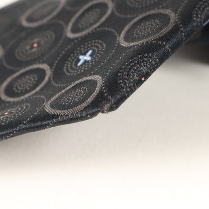 水玉 モノグラム シルク ネクタイ / イタリア製 クラヴァット