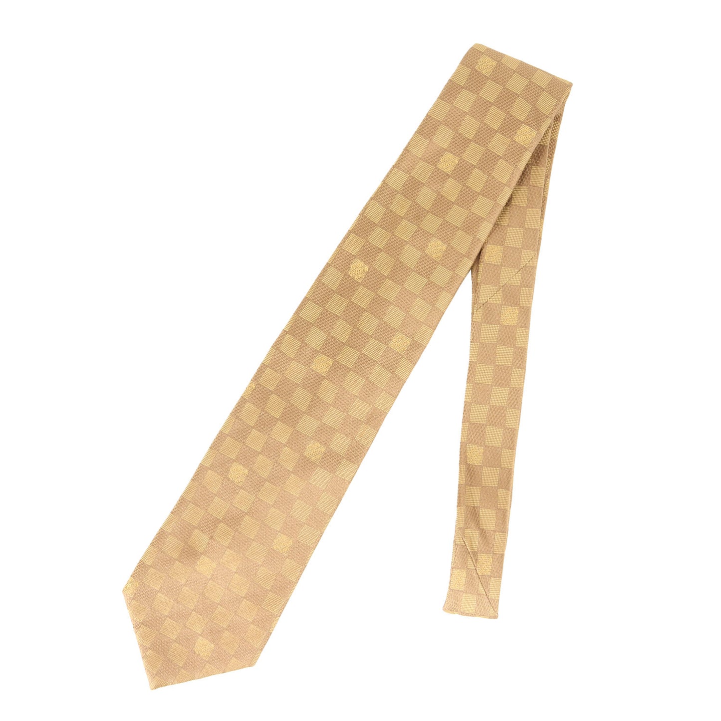 ダミエ シルク ネクタイ / イタリア製 クラヴァット