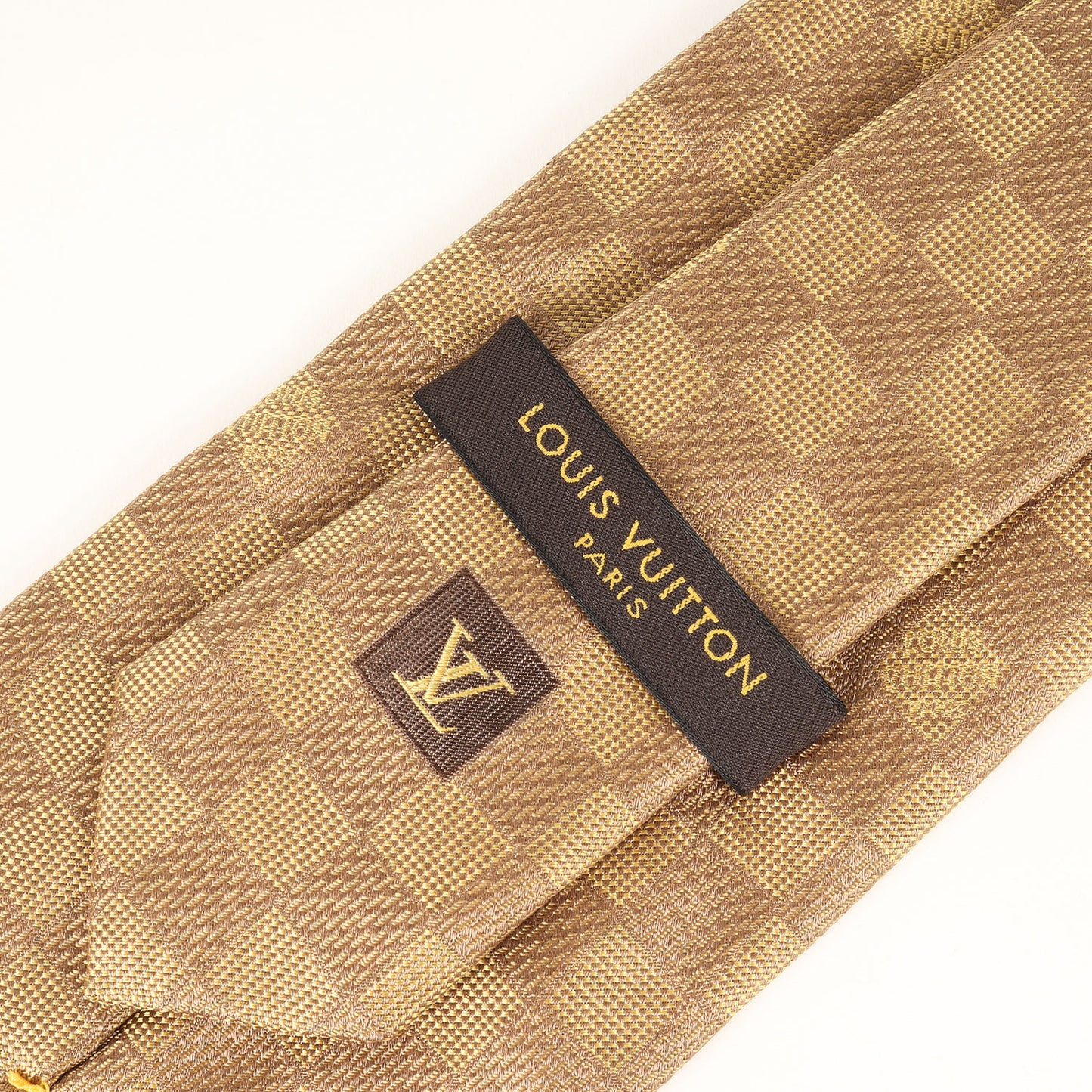 ダミエ シルク ネクタイ / イタリア製 クラヴァット