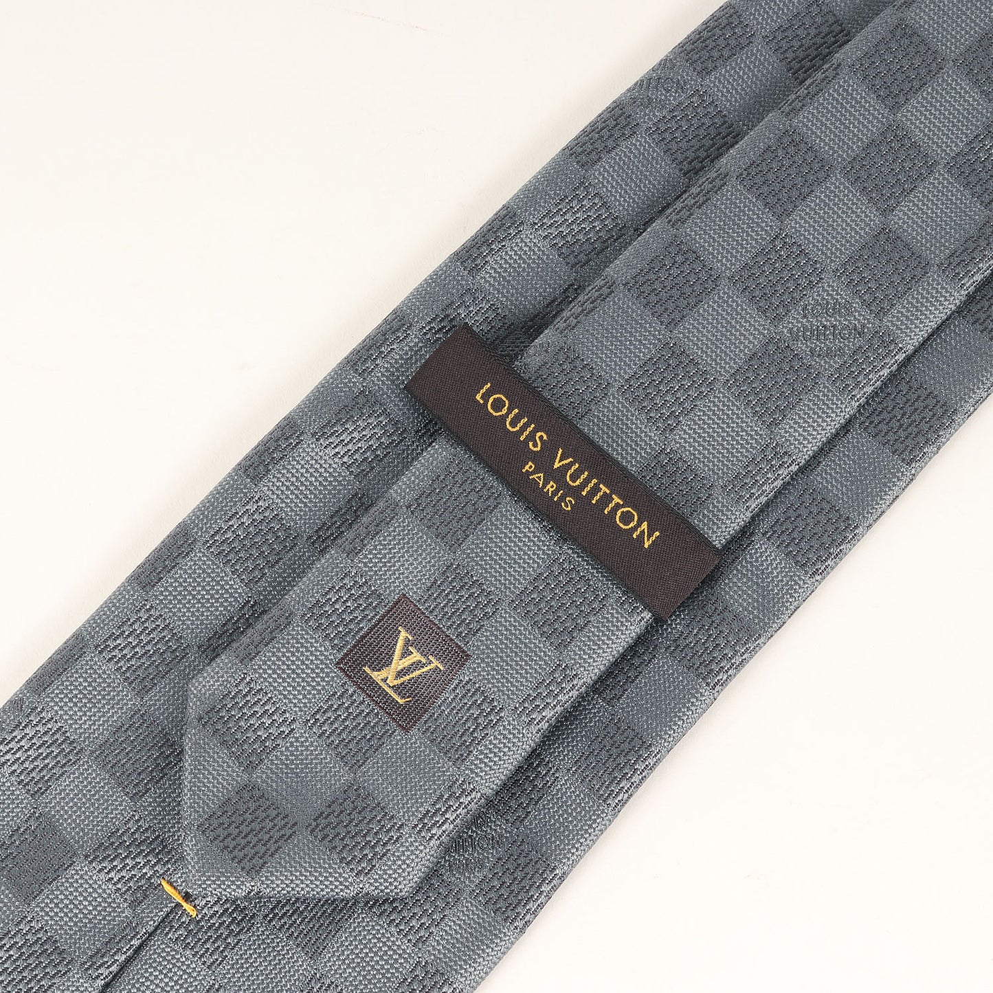 ダミエ シルク ネクタイ / イタリア製 クラヴァット