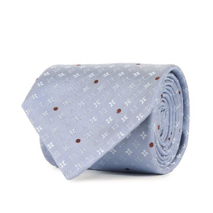 モノグラム ドット シルク ネクタイ / イタリア製 クラヴァット
