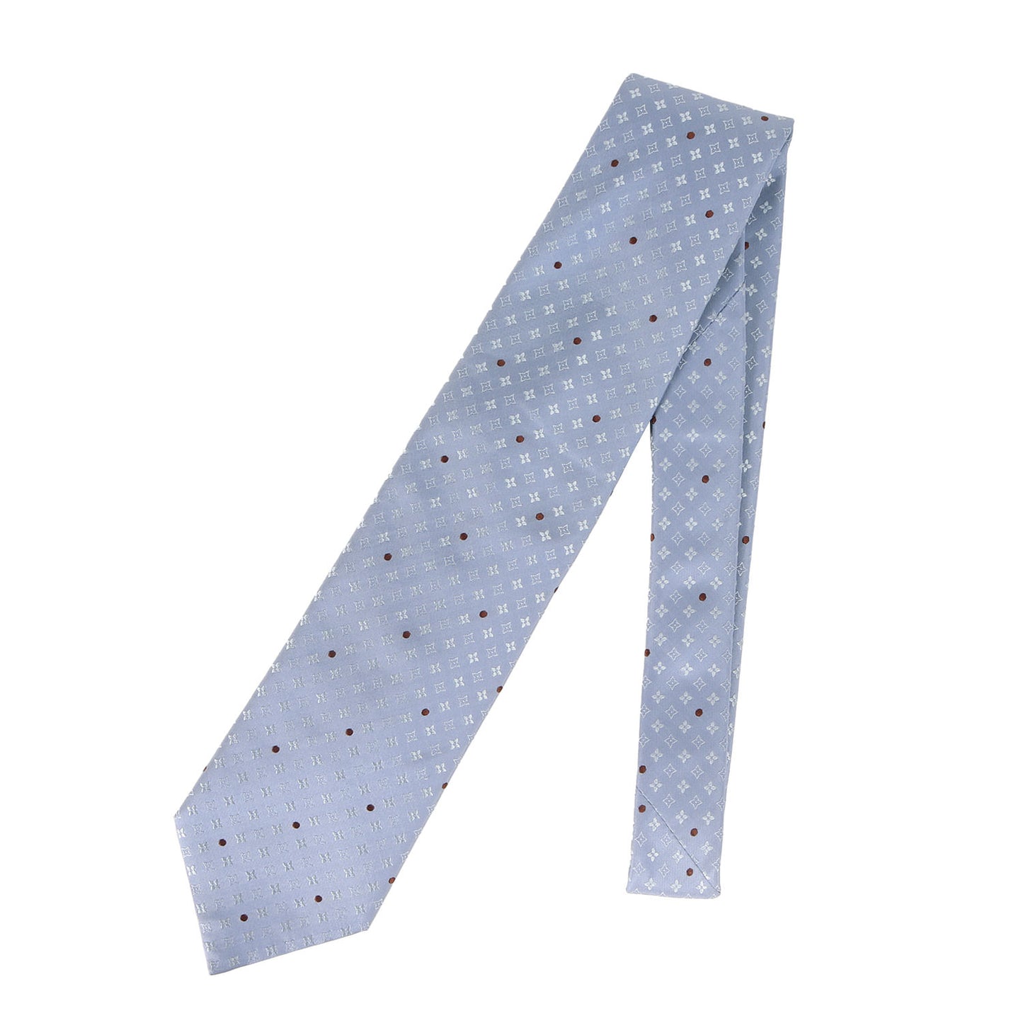 モノグラム ドット シルク ネクタイ / イタリア製 クラヴァット