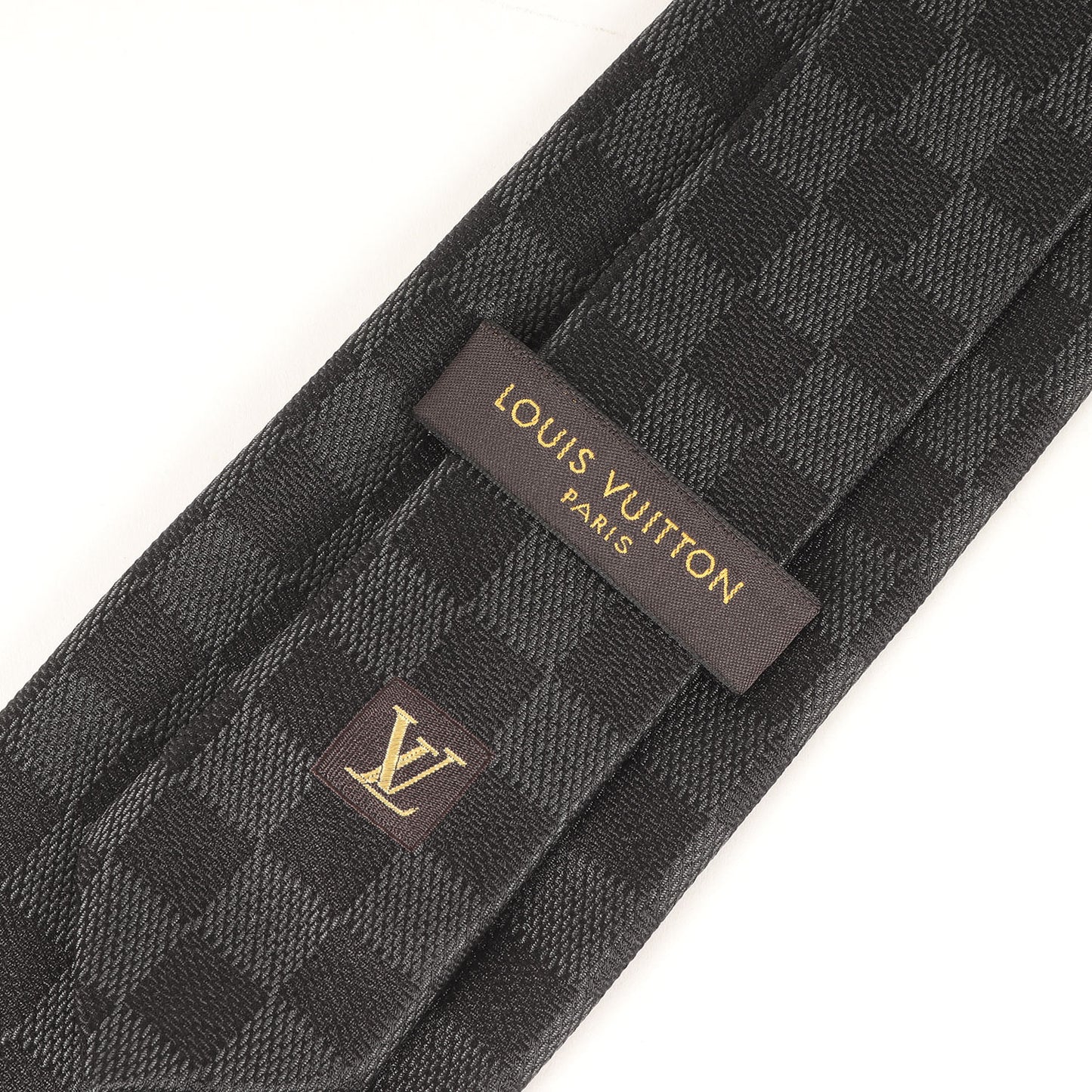 ダミエ グラフィット シルク ネクタイ / イタリア製 クラヴァット