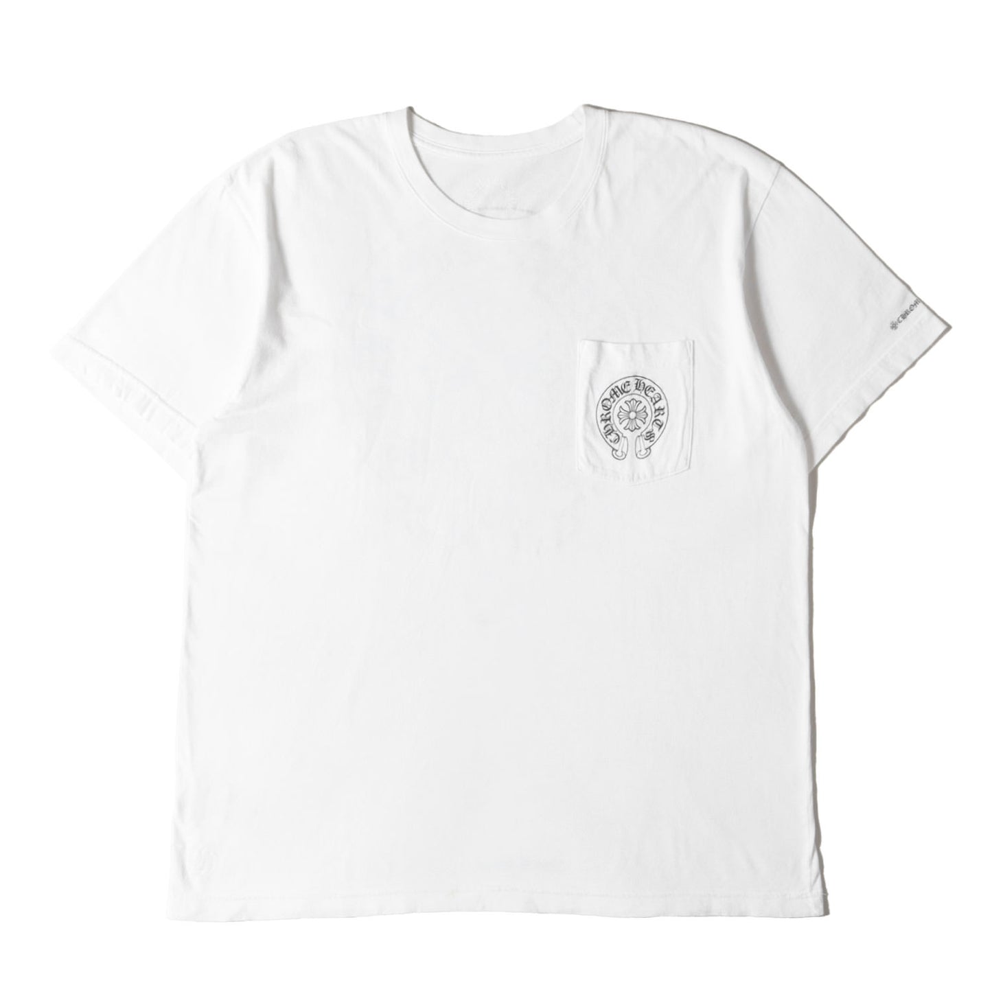 スクロールラベル ポケット Tシャツ