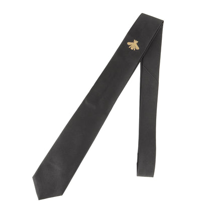 [近年モデル] ビー エンブロイダリー シルク ネクタイ / イタリア製 蜂 Bee