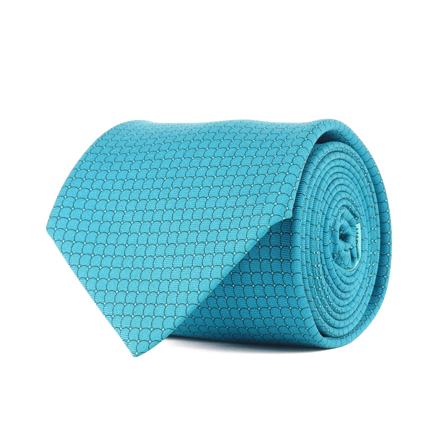 [近年モデル] 丸柄 モノグラム シルク ネクタイ / フランス製 645755 HA パリ住所