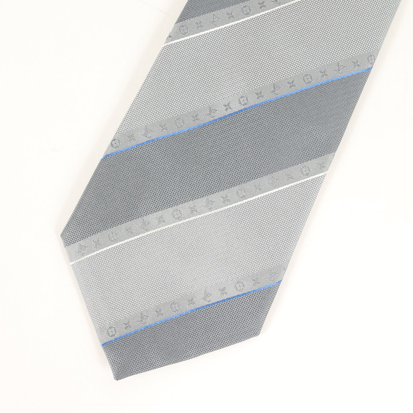 [近年モデル] レジメンタル モノグラム シルク ネクタイ / イタリア製 クラヴァット M77835