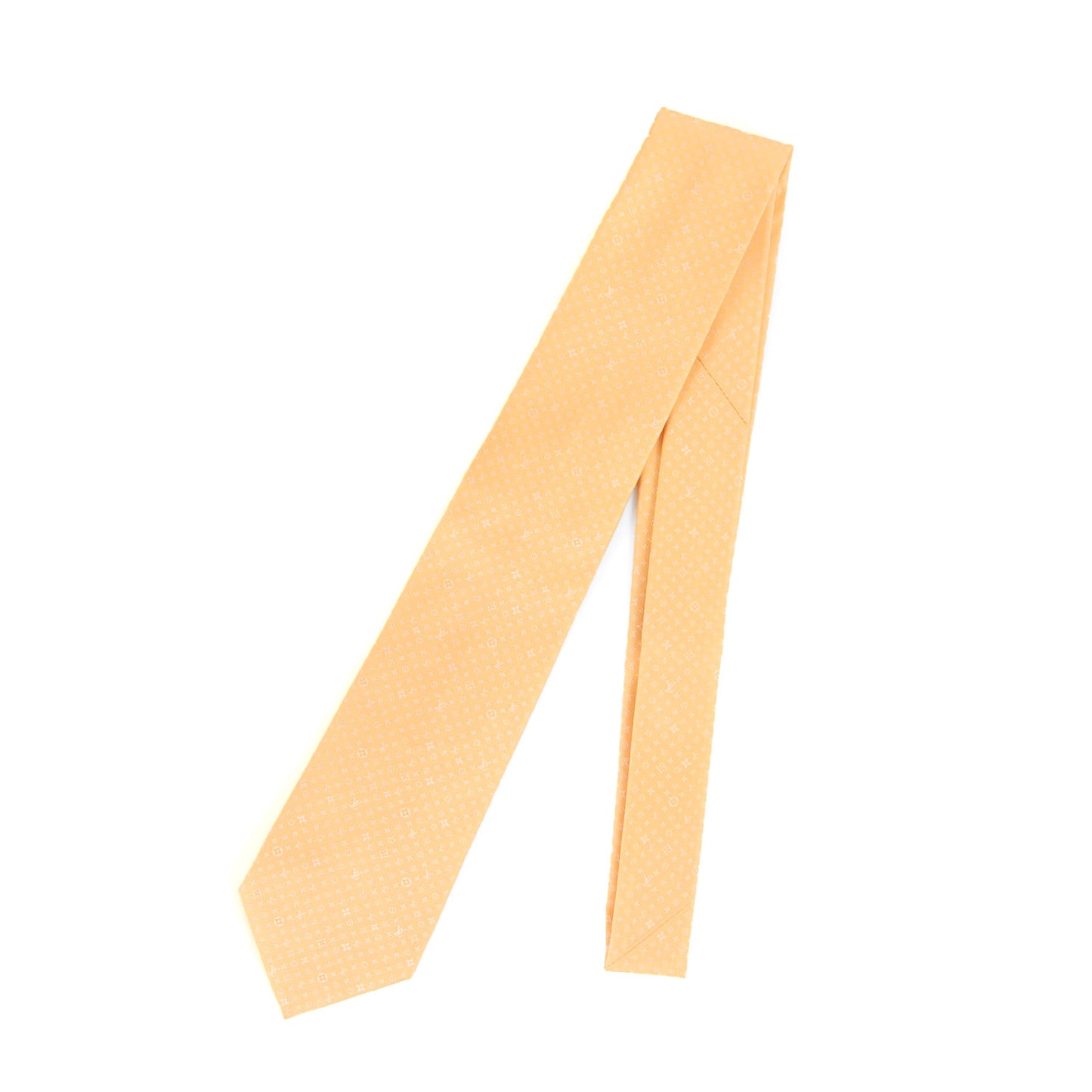 [近年モデル] マイクロ モノグラム シルク ネクタイ / イタリア製 クラヴァット M78199