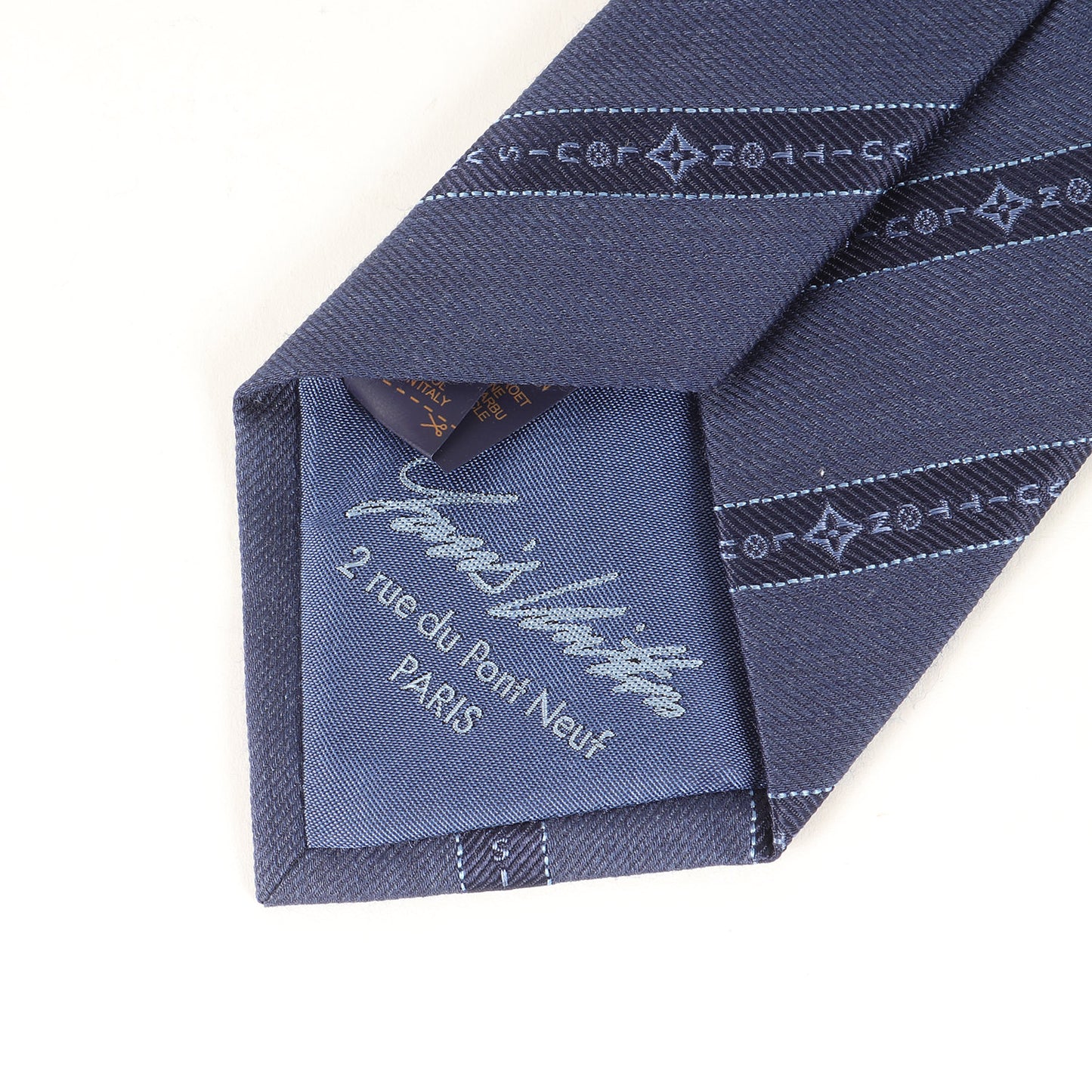 [近年モデル] タングルド レジメンタル シルク ネクタイ / イタリア製 クラヴァット M79088