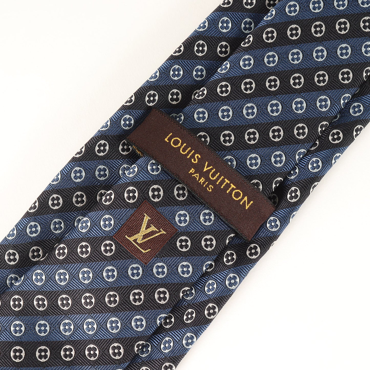 モノグラム レジメンタル シルク ネクタイ / イタリア製 クラヴァット