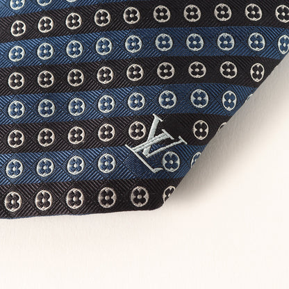 モノグラム レジメンタル シルク ネクタイ / イタリア製 クラヴァット