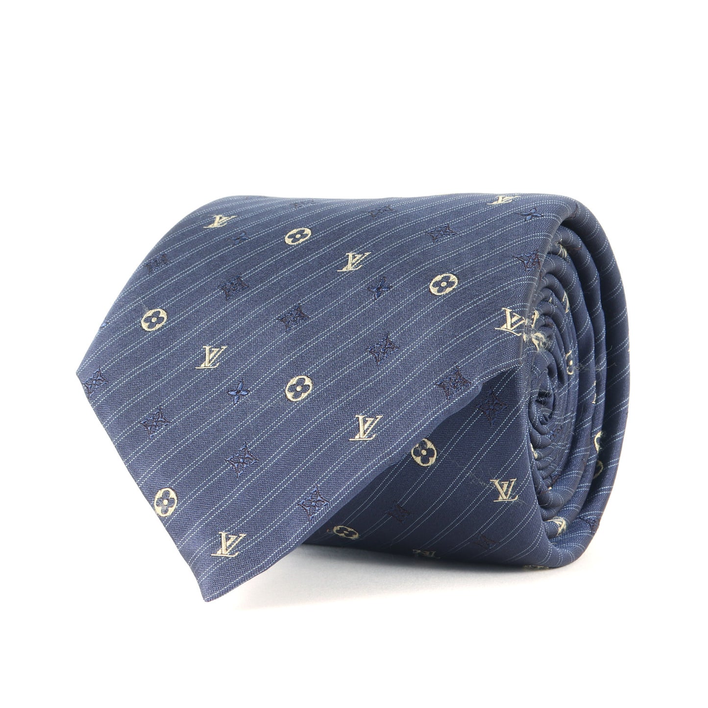 モノグラム レジメンタル シルク ネクタイ / イタリア製 クラヴァット