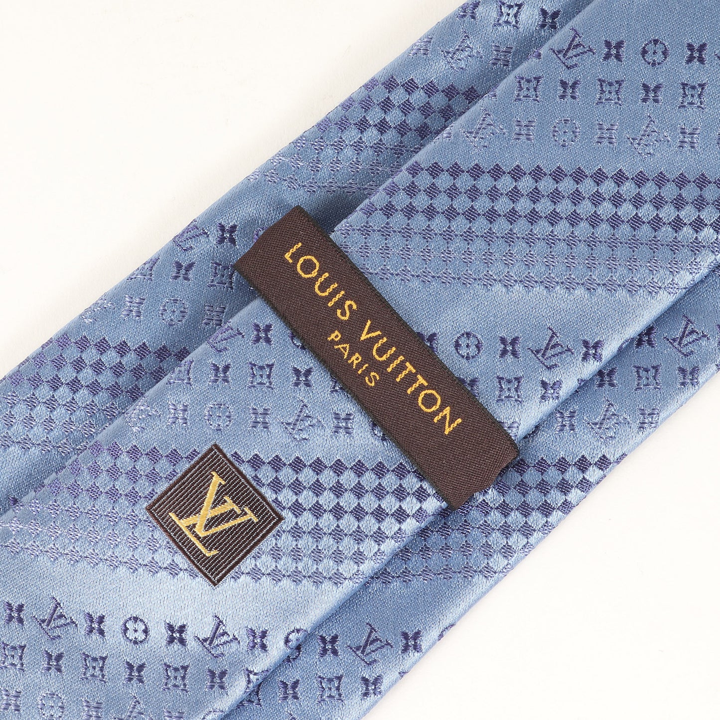 マイクロ ダミエ ミックス モノグラム シルク ネクタイ / イタリア製 クラヴァット