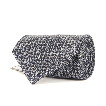 水玉 モノグラム シルク ネクタイ / イタリア製 クラヴァット M73226