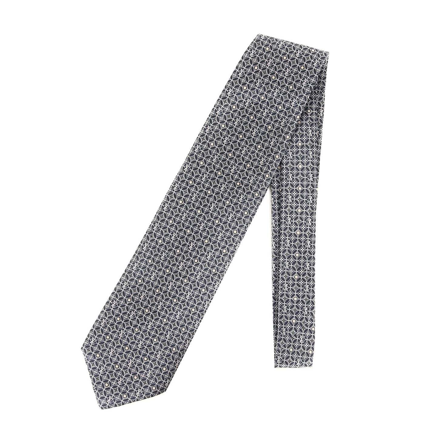 水玉 モノグラム シルク ネクタイ / イタリア製 クラヴァット M73226