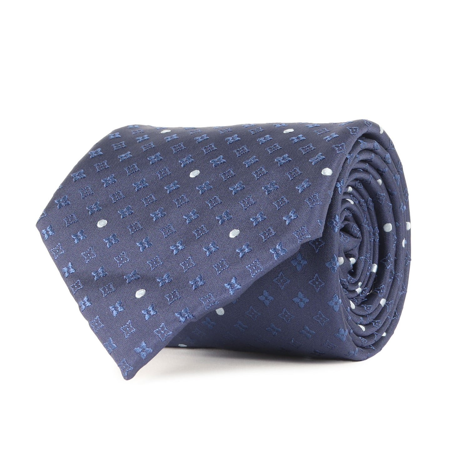 モノグラム ドット シルク ネクタイ / イタリア製 クラヴァット