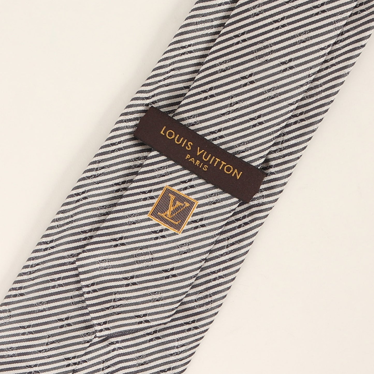 モノグラム レジメンタル シルク ネクタイ / イタリア製 クラヴァット