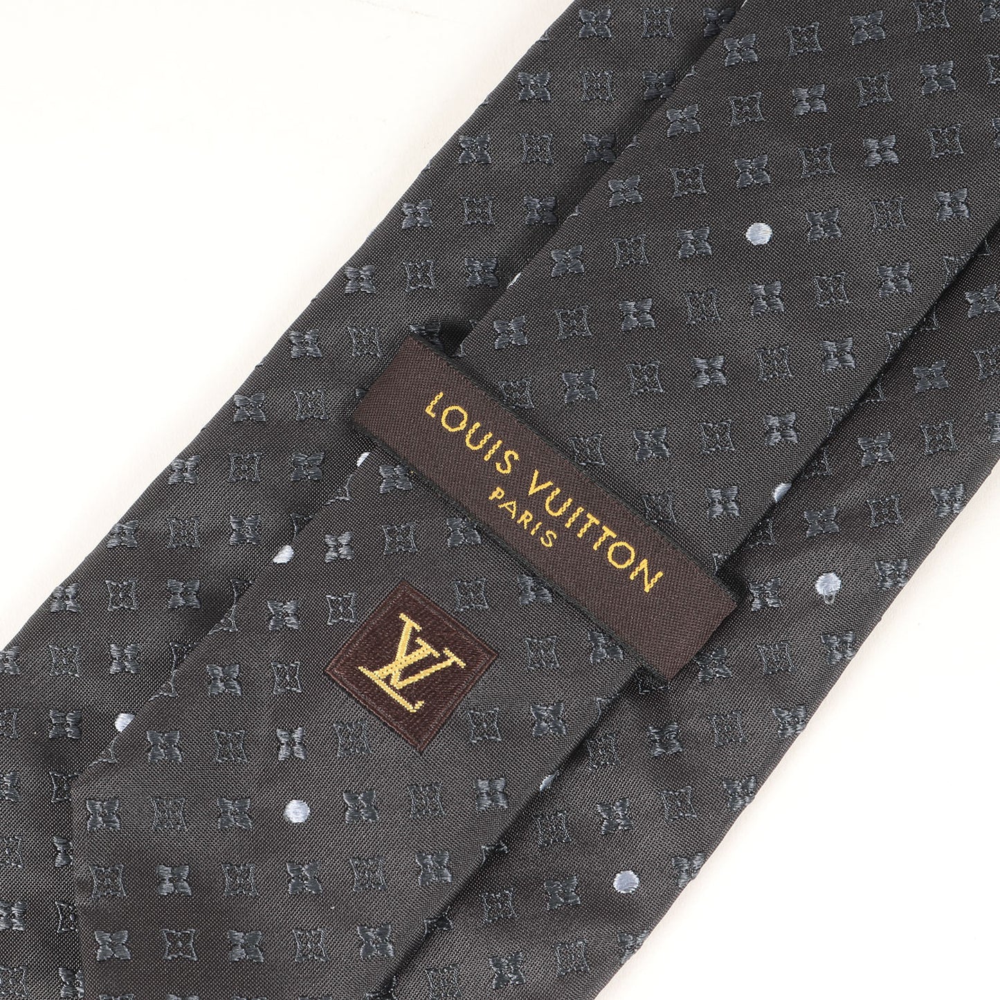 モノグラム ドット シルク ネクタイ / イタリア製 クラヴァット